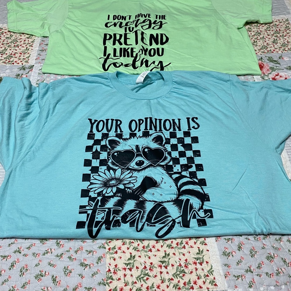 Set of unisex Tshirts